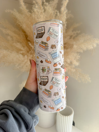 Gilmore Girls Rewatch Season Inspired 20oz Stainless Steel Tumbler ✨🍂