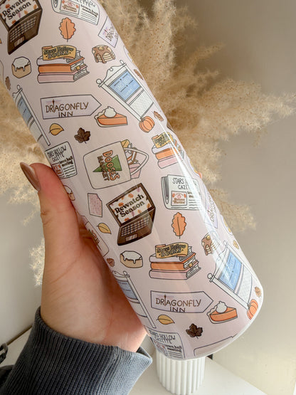 Gilmore Girls Rewatch Season Inspired 20oz Stainless Steel Tumbler ✨🍂