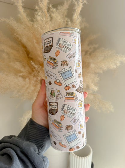 Gilmore Girls Rewatch Season Inspired 20oz Stainless Steel Tumbler ✨🍂