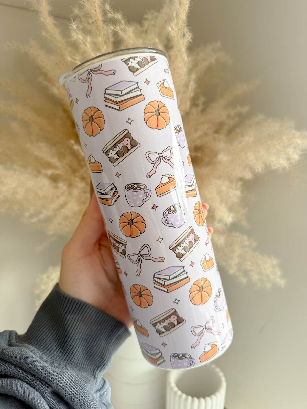 Cosy Autumn 20oz Tumbler ✨🧡 Hot and Cold Drink Tumbler - Autumnal Gifts