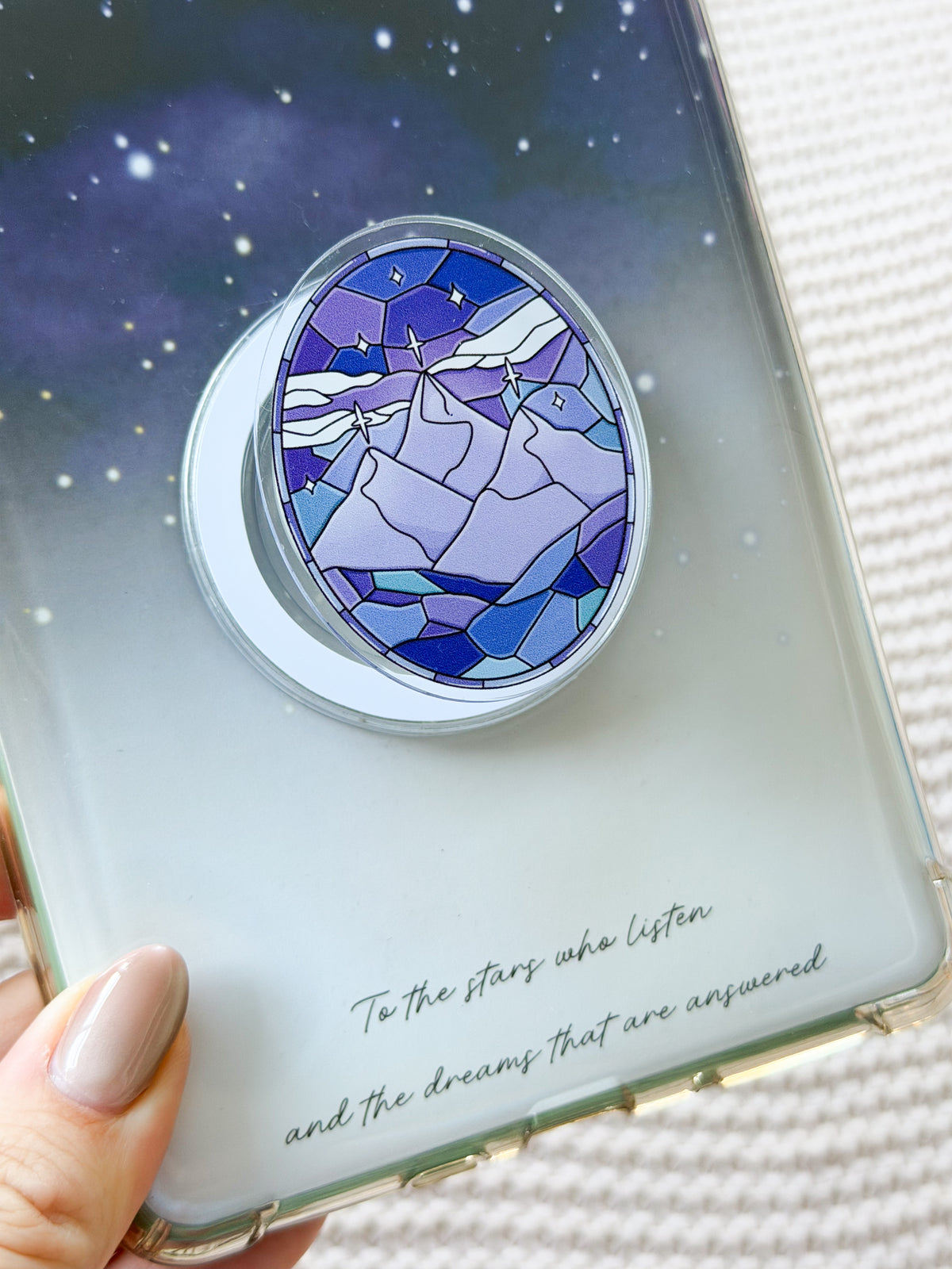 Magnetic E-Reader Kindle and Device Grip ✨ - Ramiel Mountain ACOTAR Inspired - MagSafe Compatible - Kindle E Reader Accessories