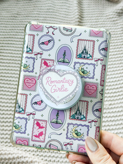 Magnetic E-Reader Kindle and Device Grip ✨ - Romantasy Girlie - MagSafe Compatible - Kindle E Reader Accessories