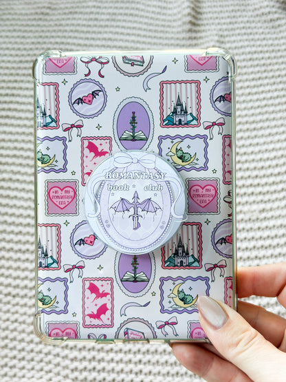 Magnetic E-Reader Kindle and Device Grip ✨ - The Romantasy Book Club - MagSafe Compatible - Kindle E Reader Accessories