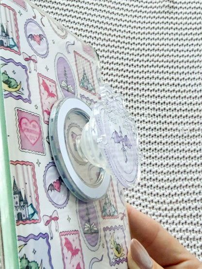 Magnetic E-Reader Kindle and Device Grip ✨ - The Romantasy Book Club - MagSafe Compatible - Kindle E Reader Accessories