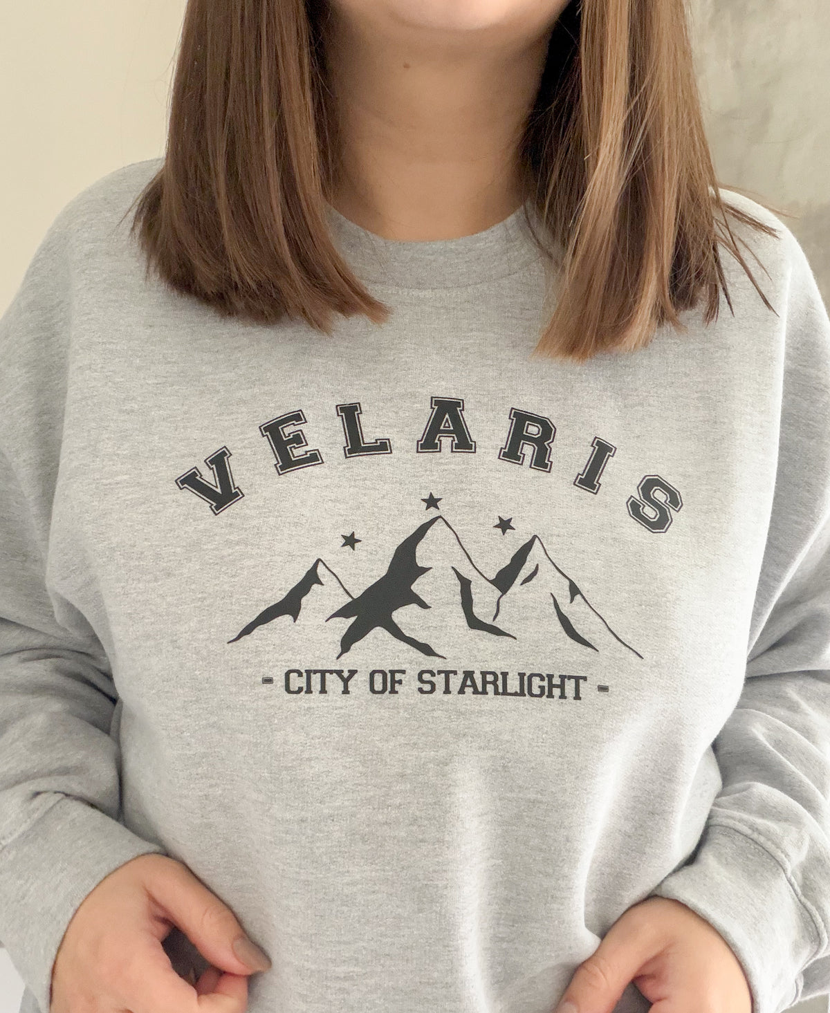 Velaris City of Starlight Varsity Style Unisex Jumper ✨ - Book Lover Sweatshirt and Tshirt - Gift Ideas for Book Lovers